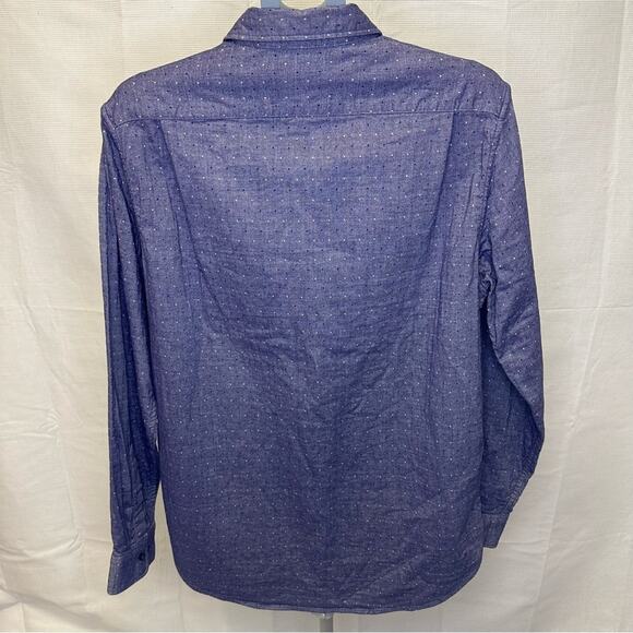 Michael Kors Men’s Long Sleeve Button-Up Shirt - Size Large - Picture 4 of 10